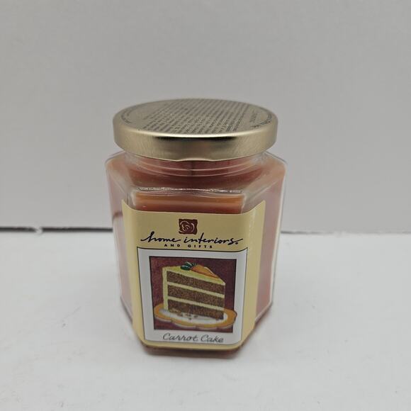 Home Interiors Other - Vintage Home Interiors Carrot Cake Scented Jar Candle New 7.5oz.